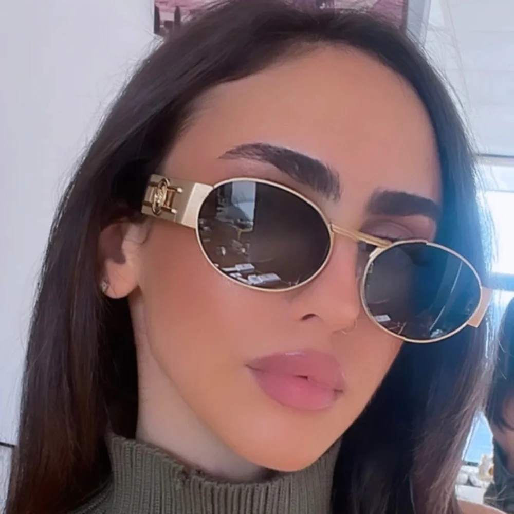 NEW MOD 2264 1002/87 VERSACE UNISEX SUNGLASSES VE2264 100287 GOLD MOD 2264